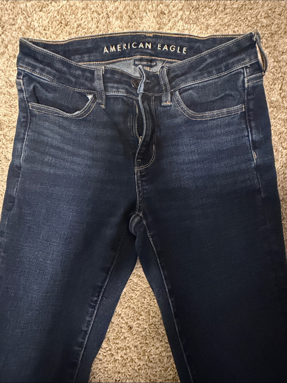 American Eagle Outfitters Indigo Blue Skinny Jeans